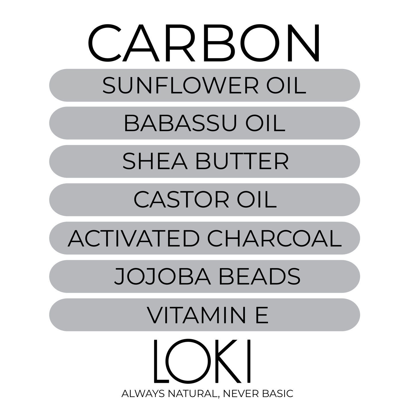 Carbon: Charcoal Soap Bar