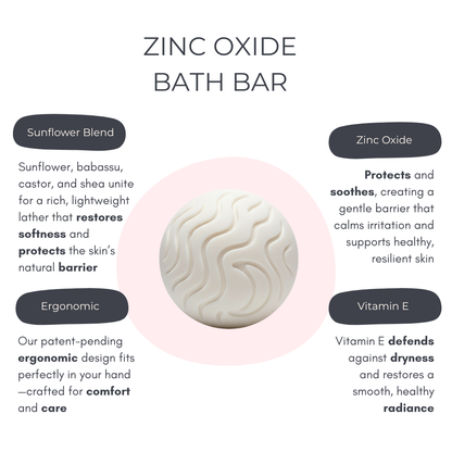 Ghost: Zinc Oxide Bath Bar